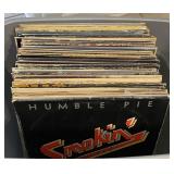 Tote of LPs --mostly 1970s