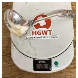 Sterling silver ladle