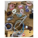 Collection of purse straps and belts