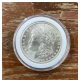 1901 Morgan silver dollar