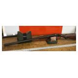 Ithaca hammerless SXS 12 gauge shotgun