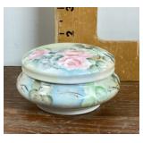 Hand painted bavarian porcelain trinket box