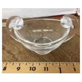 Steuben crystal sugar bowl