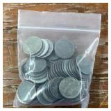 1/2# 1944 steel pennies