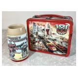 1986 Transformers lunch box with Thermos
