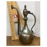 Metal Middle Eastern ewer