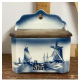 Antique Czech salt box