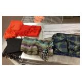 Lot of womenï¿½s fall scarves