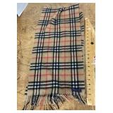 Burberrys cashmere scarf