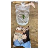Waterford crystal honey pot
