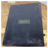 NEW Iman black sequinned shawl 24x72