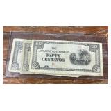 WWII Japanese Occupation paper money