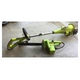 Electric chainsaw and rototiller