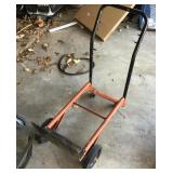 Convertible folding hand cart