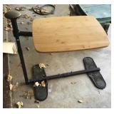 Adjustable bedside table