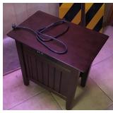 Small side table with electric