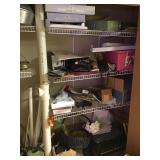 Contents of closet