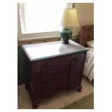 Permacraft chest of drawers with lamp