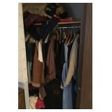 Contents of closet