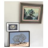 3 framed wall art