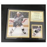 Framed Al MacInnis photos