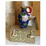 Cloisonne vase