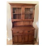 2 pc Keller china hutch