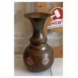 Brass vase