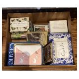 Box of greeting cards