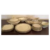 Set of German dishes