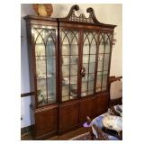 Baker Furniture lighted cabinet