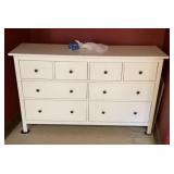 62" White dresser