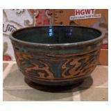 Studio pottery bowl