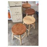 4 stools 16" tall