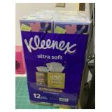 NEW 12-pack case of Kleenex tissue