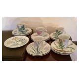 Horchow dessert plates and coffee mugs