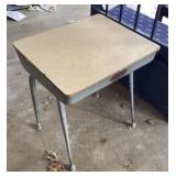 Vintage school desk