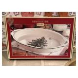 Spode Christmas Tree gratin dish