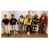 Group of action figures