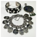 Heavy sterling silver cleanup lot