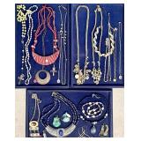 Costume jewelry necklaces and pendants