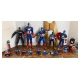 Captain America action figure lot