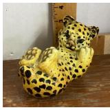 Leopard cub figure