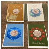 1973 Franklin Mint Christmas coins