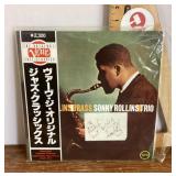 Sonny Rollins LP with autograph