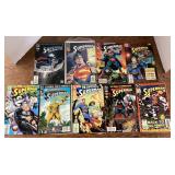 9 Superman comic books