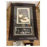 Dale Earnhardt shadow box collectible with car