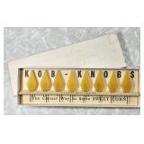 Vintage Bakelite "Kob Knobs" corn cob holders