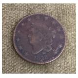 1828 large cent