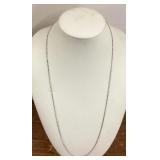20" sterling silver chain